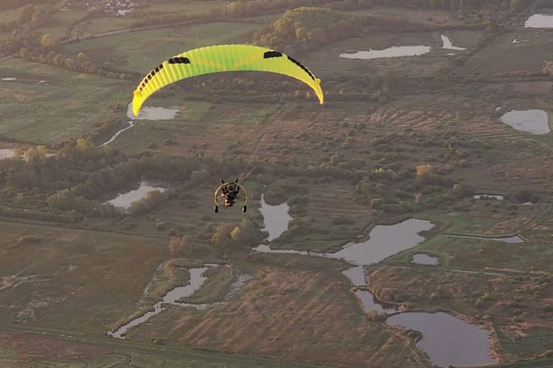 Survoler la Baie de Somme en ULM paramoteur