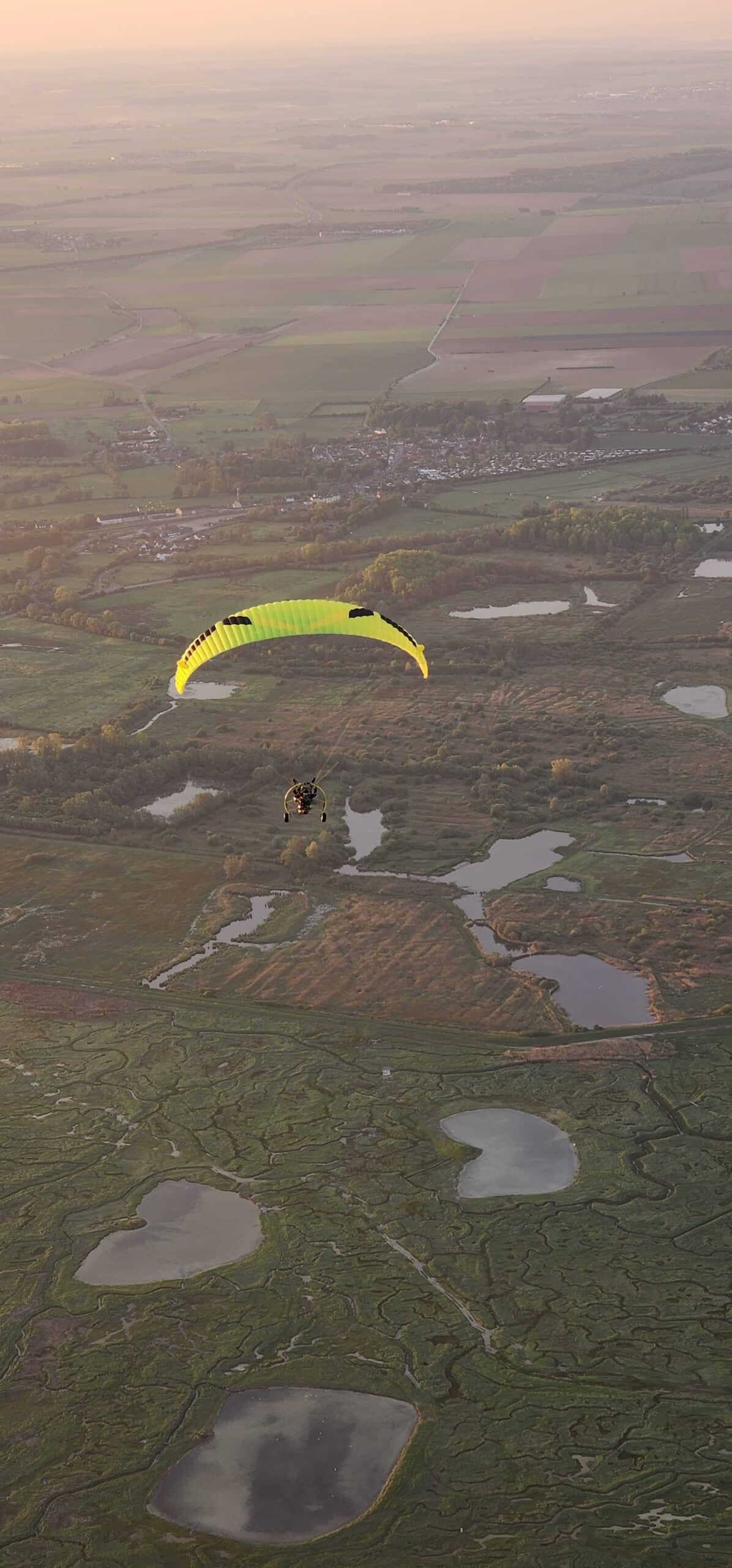 Survoler la Baie de Somme en ULM paramoteur