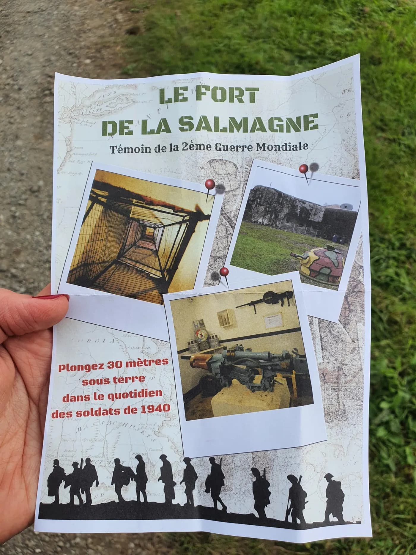 Fort de la Salmagne: un bunker souterrain