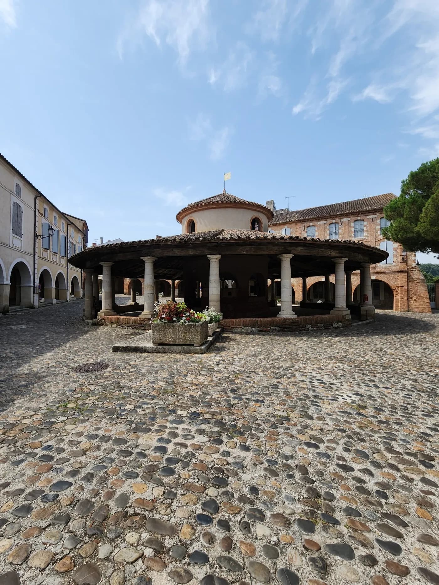 Auvillar, village sur le chemin de Compostelle