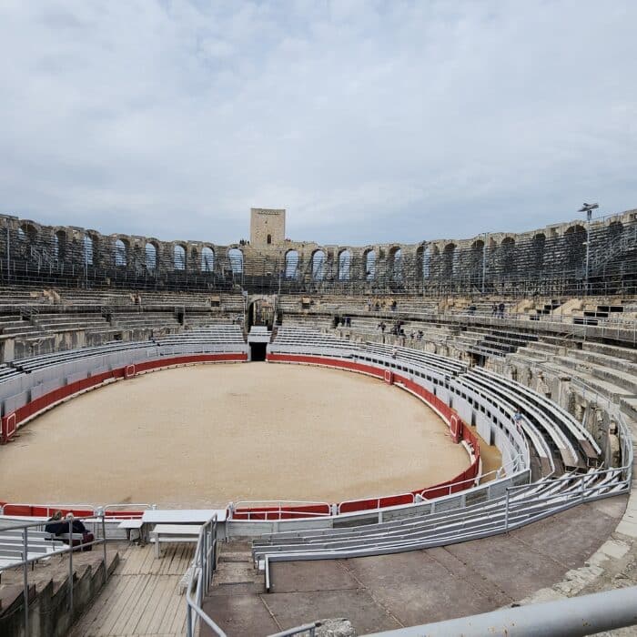 Intérieur des arènes d'ARLES