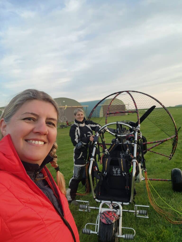 Florandophoto avec la pilote