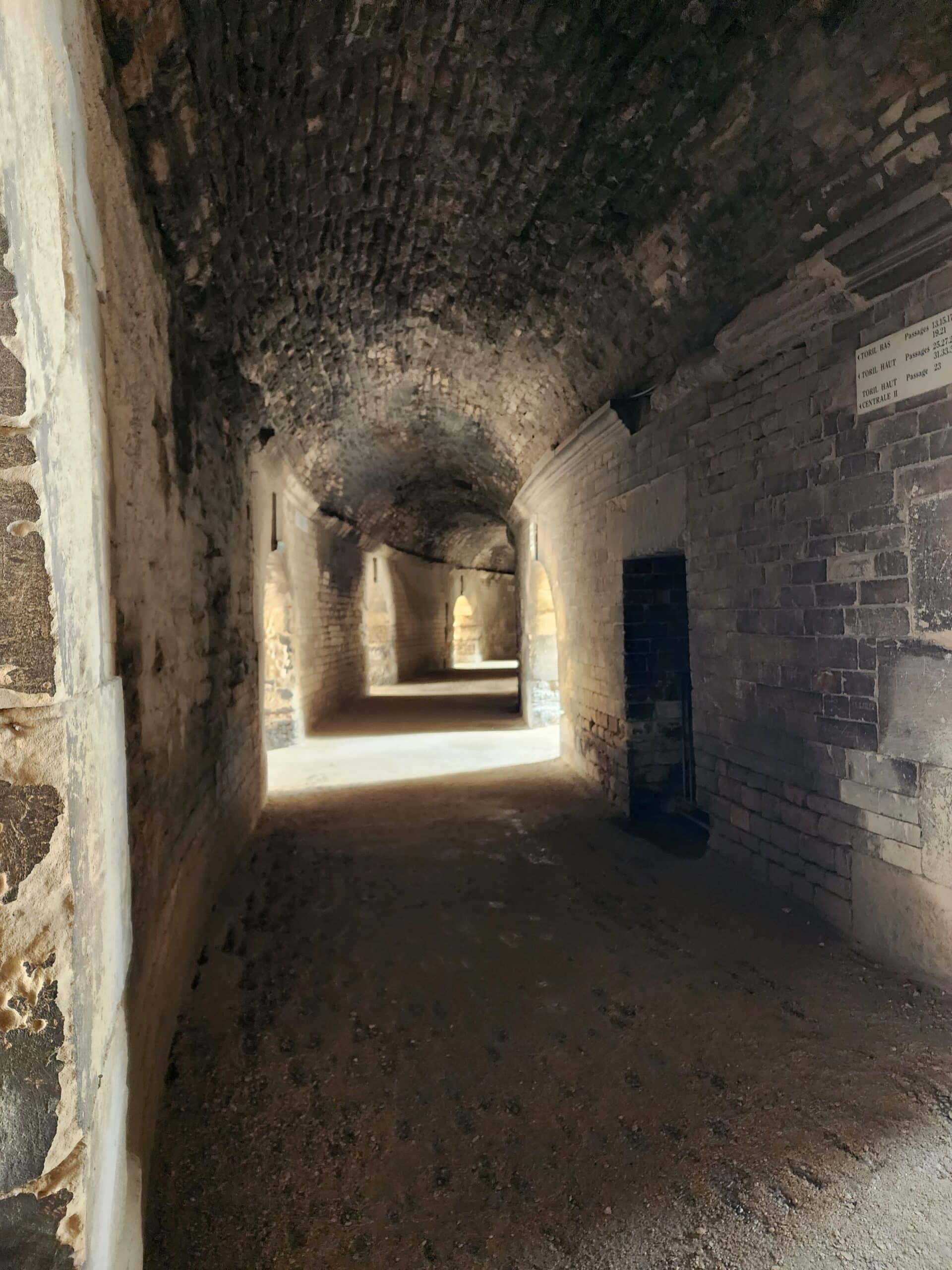 couloir d'accès
