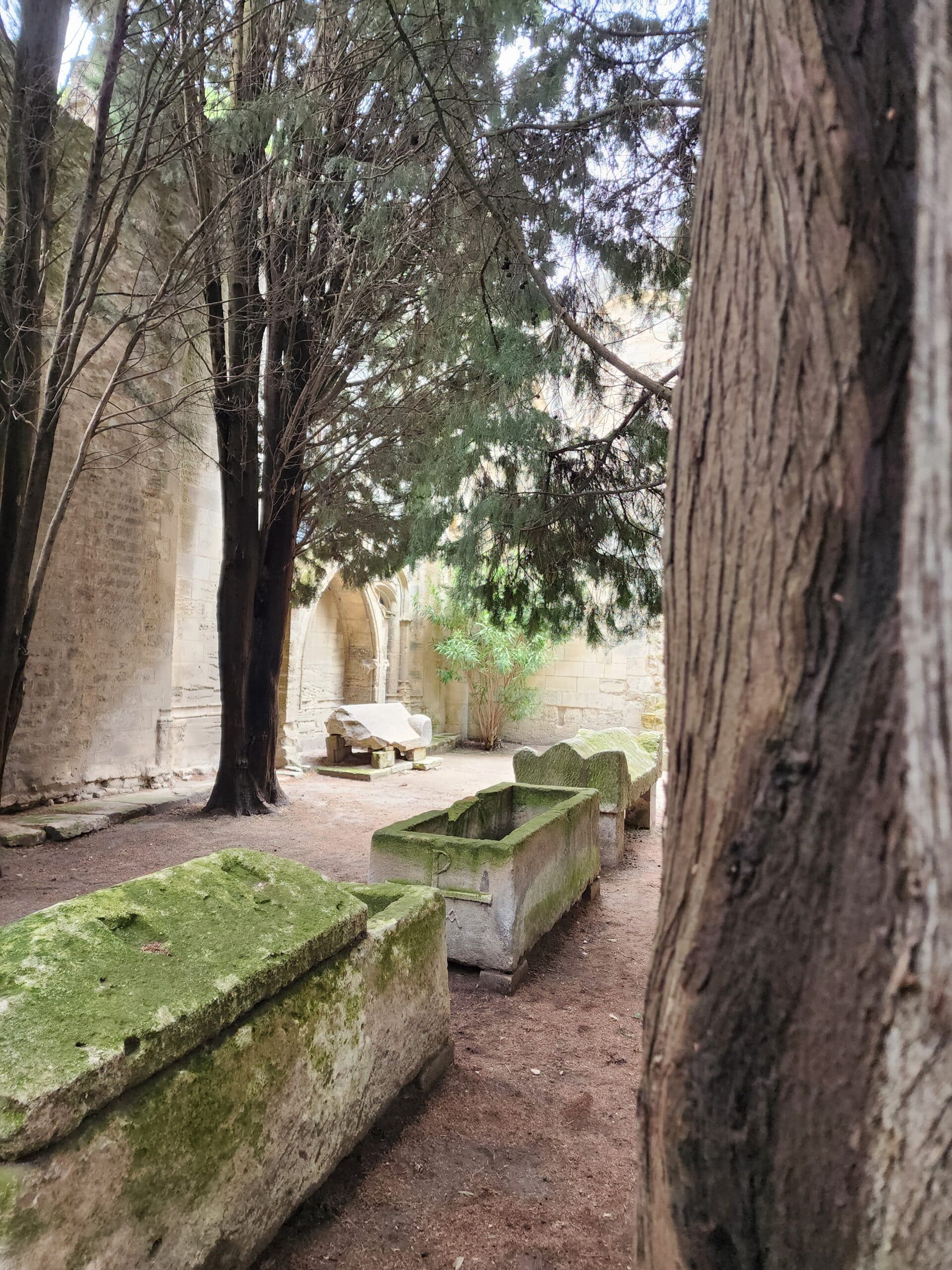 cour de l'église Saint Honorat