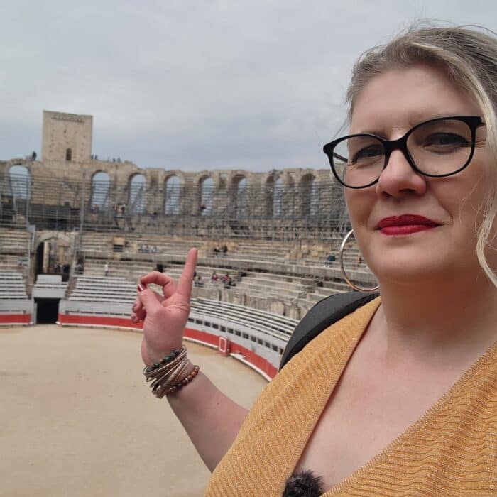 Florence dans les arènes d'Arles