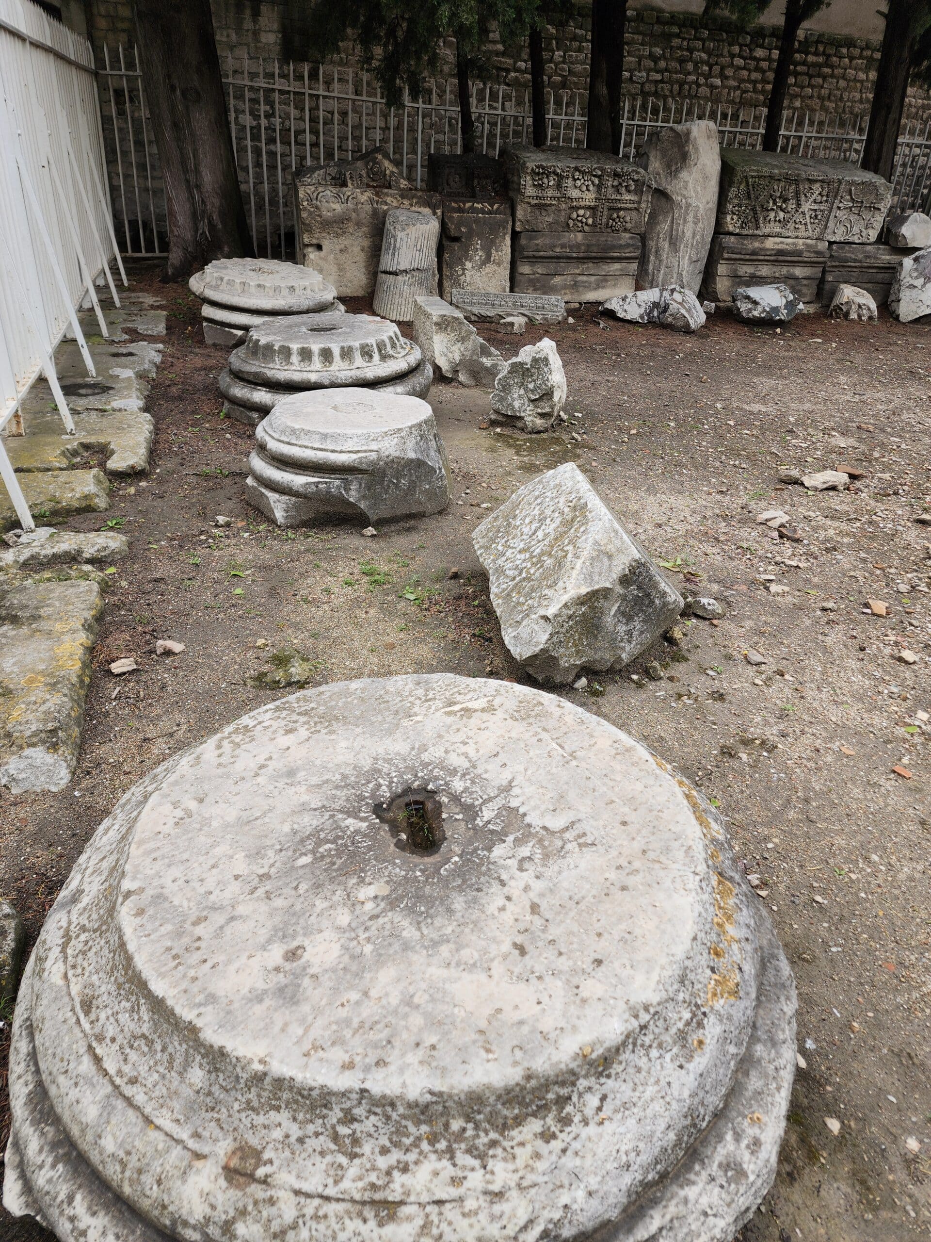 pieds de colonne