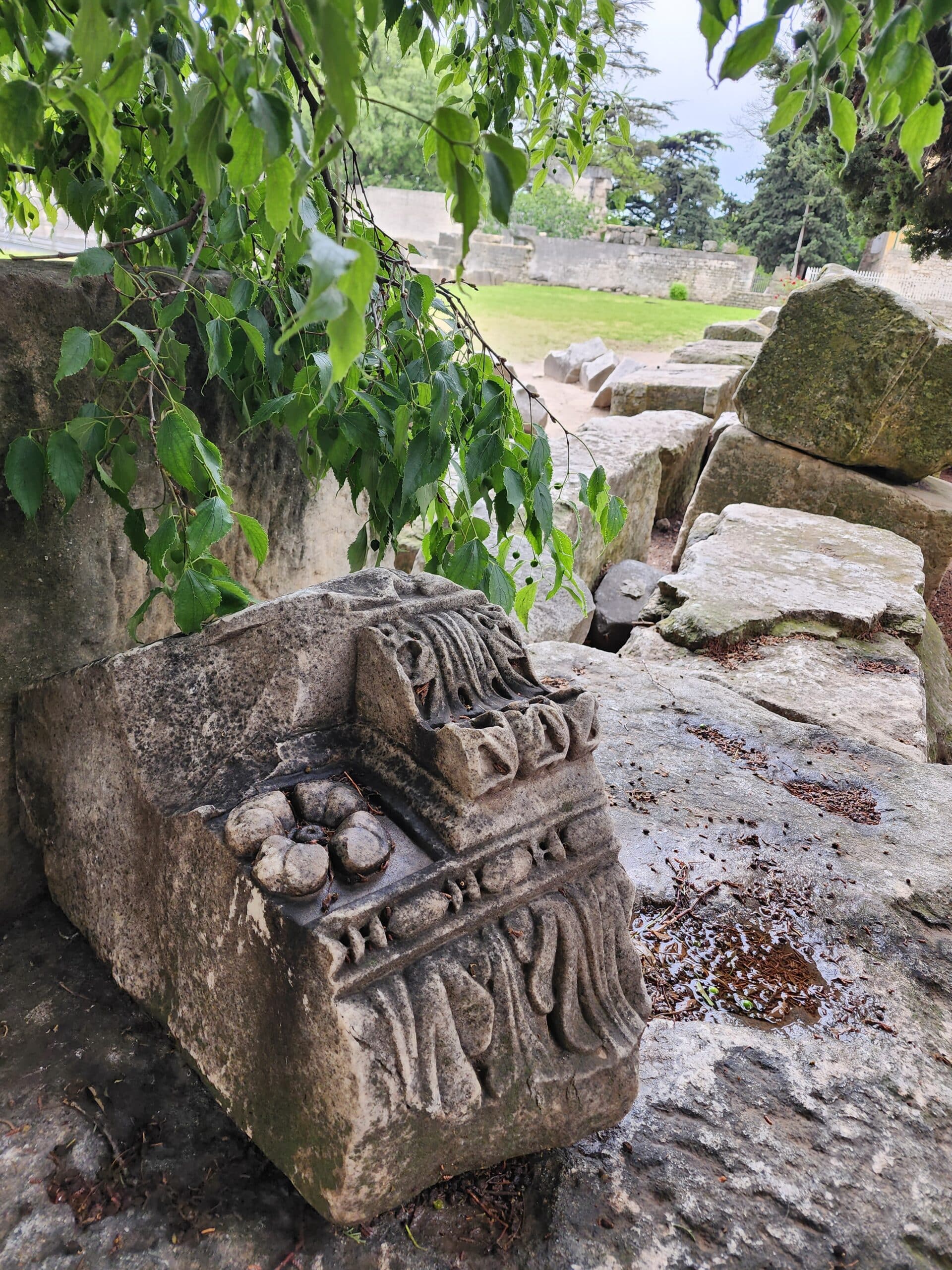 pierre sculptée