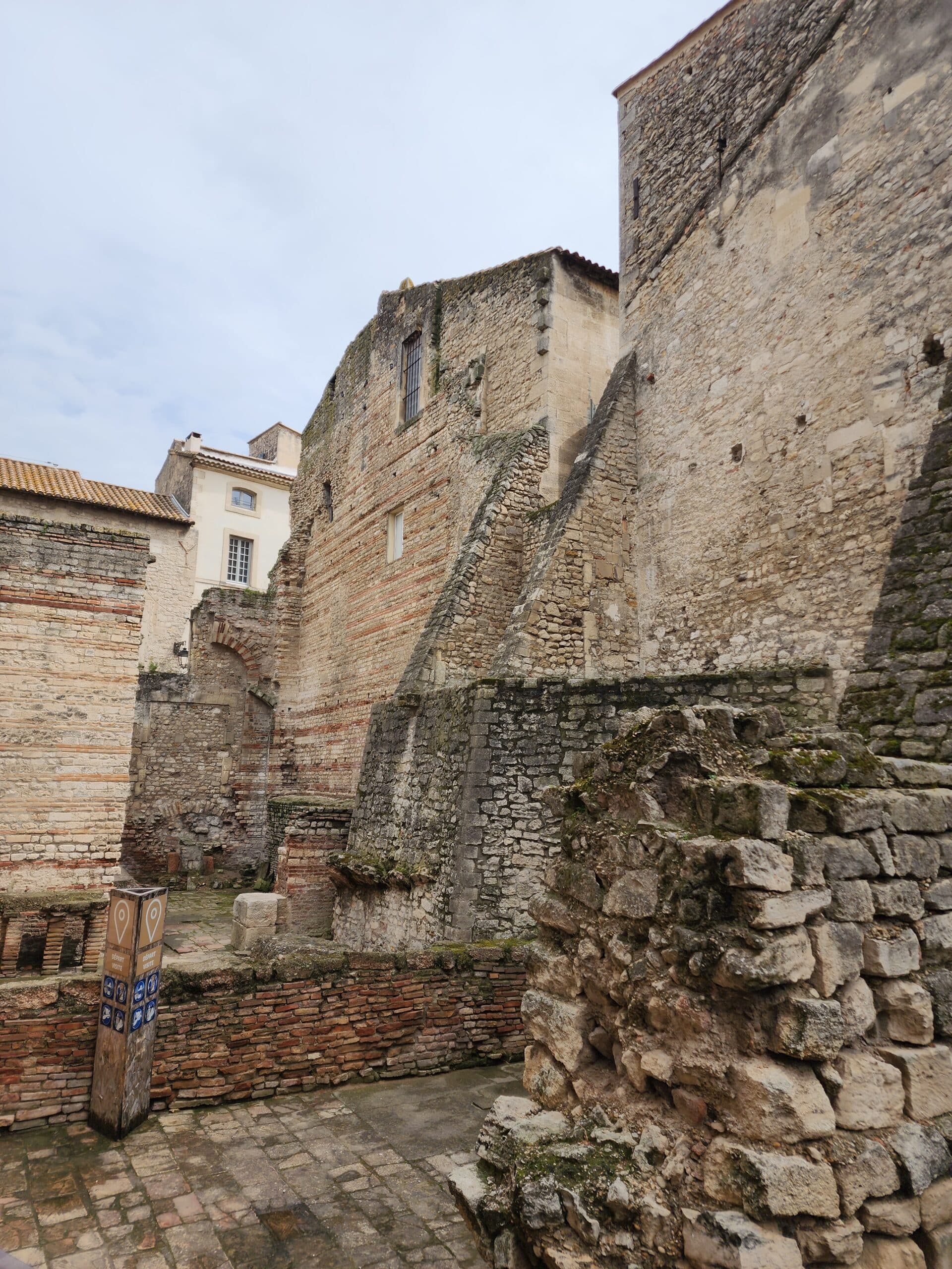 Murs des thermes
