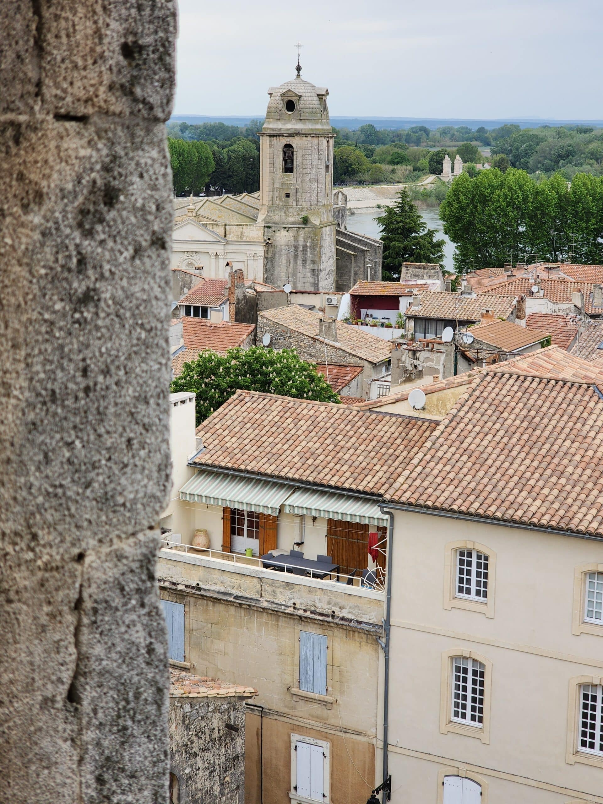 vue depuis les arènes