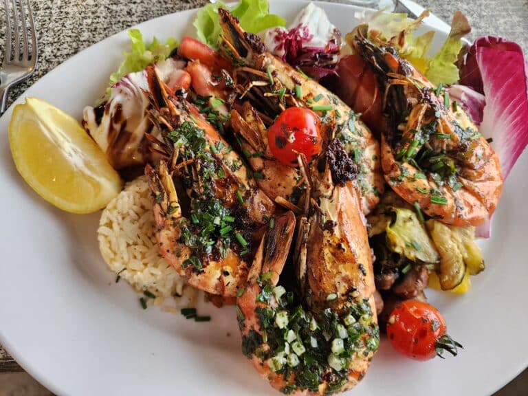 Gambas grillées