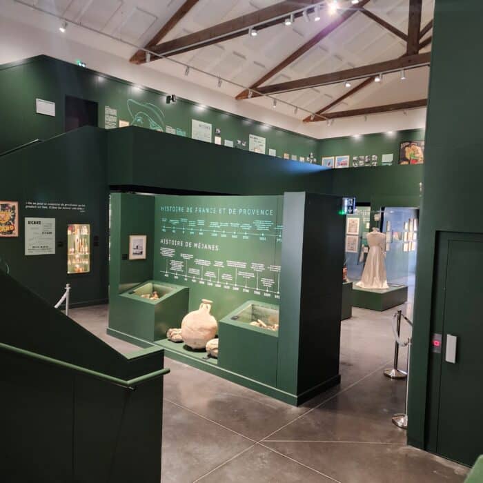 Intérieur du musée Paul Ricard