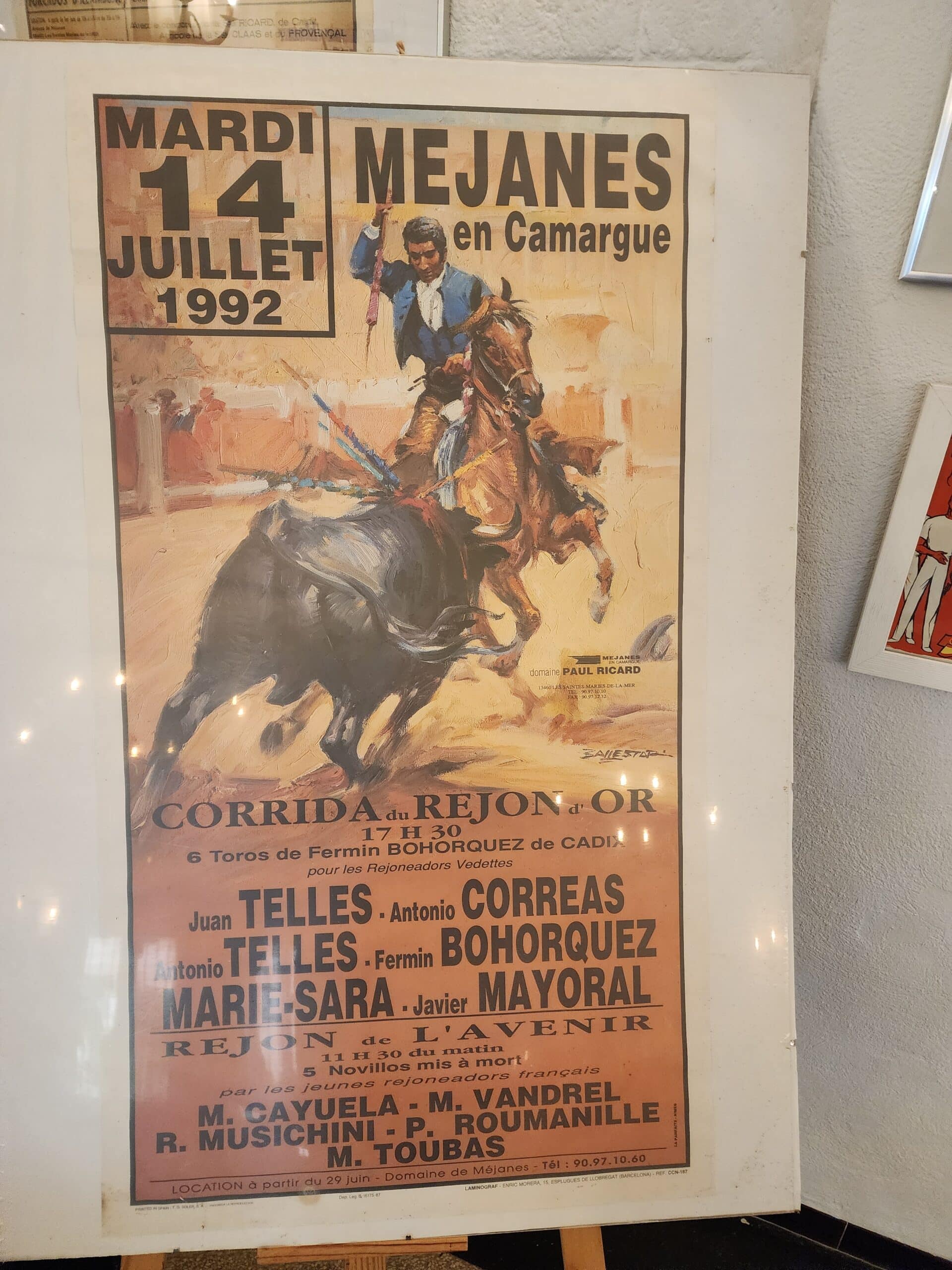 affiche de corrida