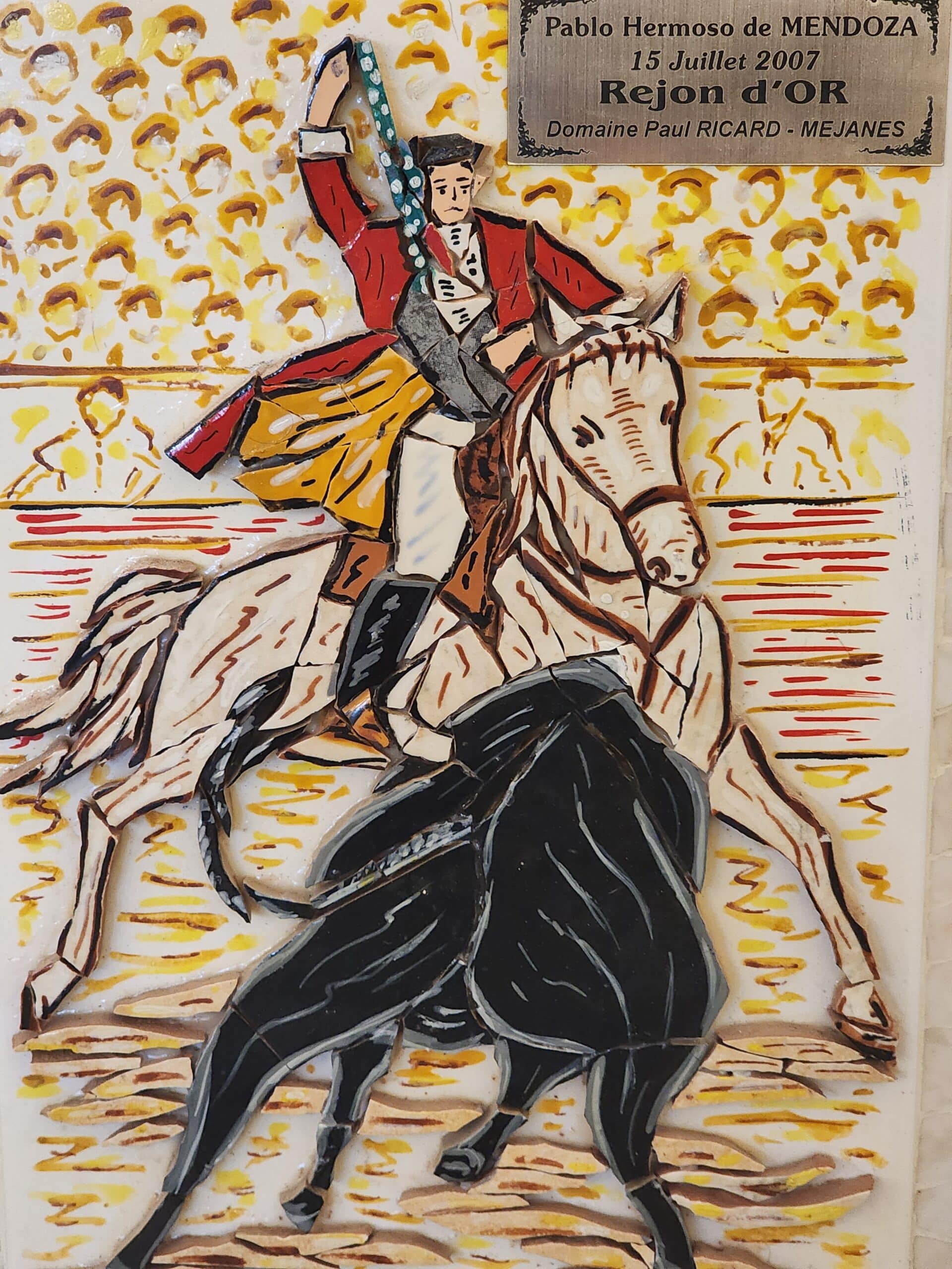 Dessin d'une corrida