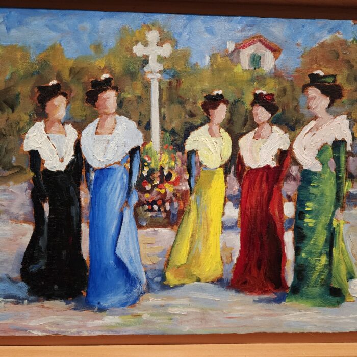 Arlésiennes peintes par Paul Ricard