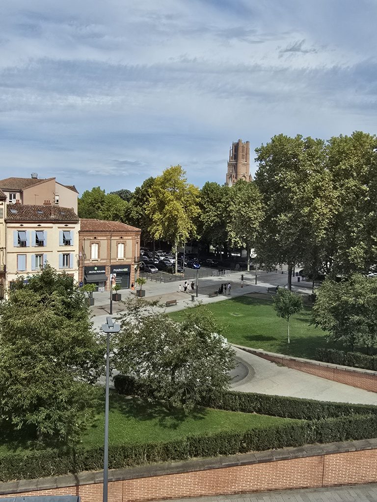vue sur la cathédrale Sainte-Cécile